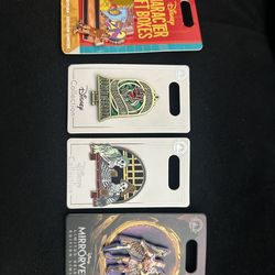 Disneyland Limited Edition Pins – Haunted Mansion, Hercules, Beauty & the Beast