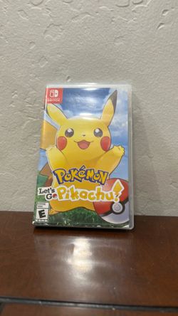Pokémon let’s go pikachu