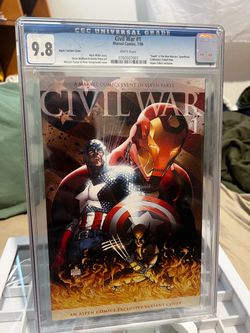 Civil War #1 CGC 9.8 Aspen Variant Cover