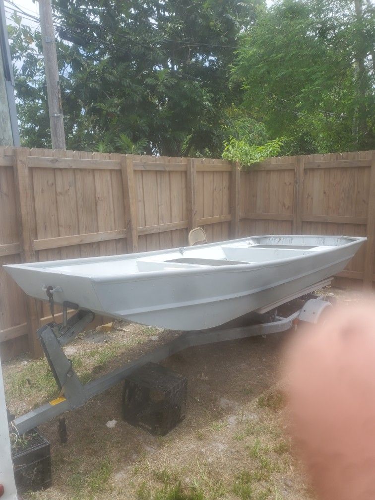 12 Ft Jon Boat And Trailer