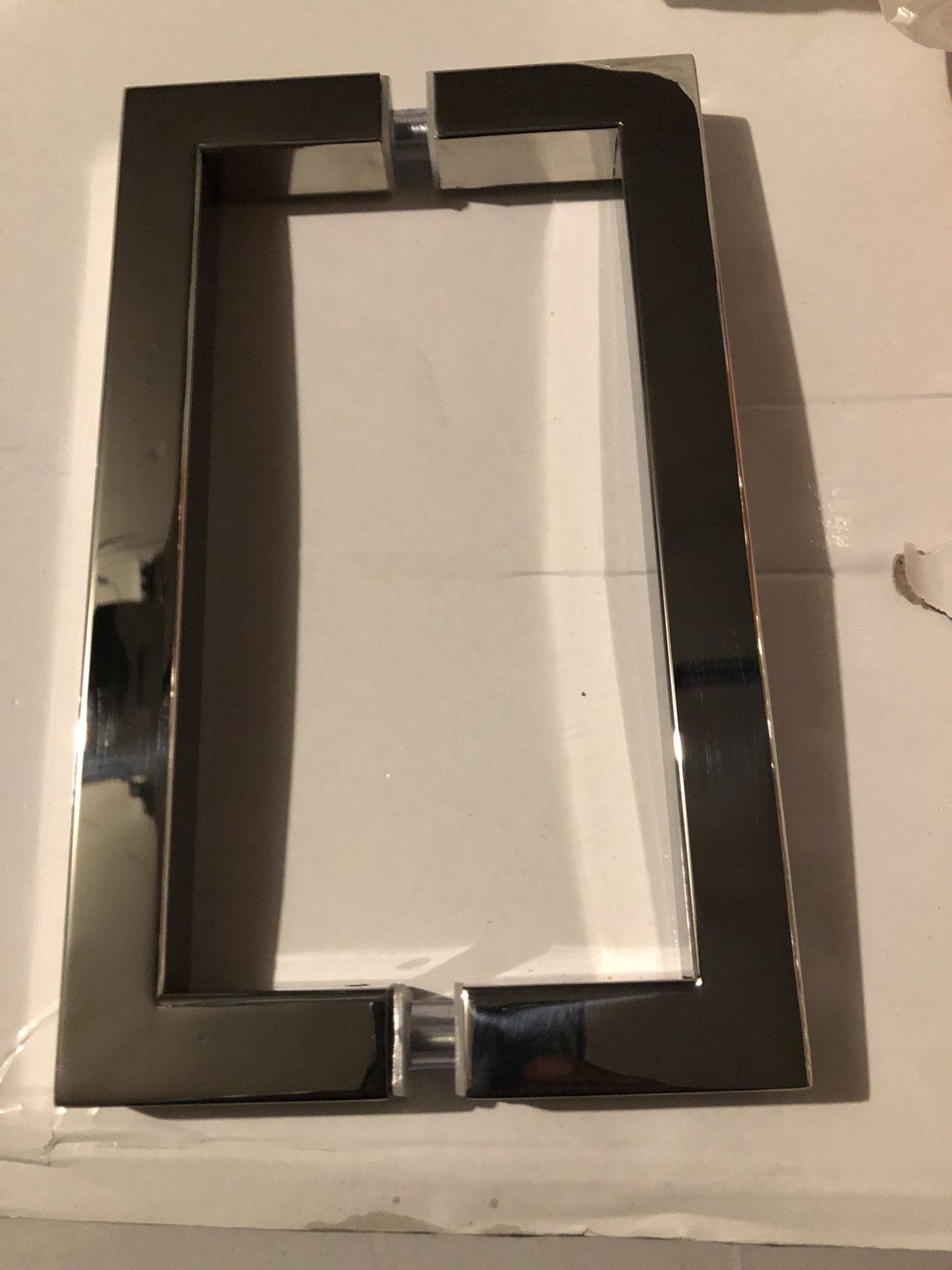 8” shower door handle chrome