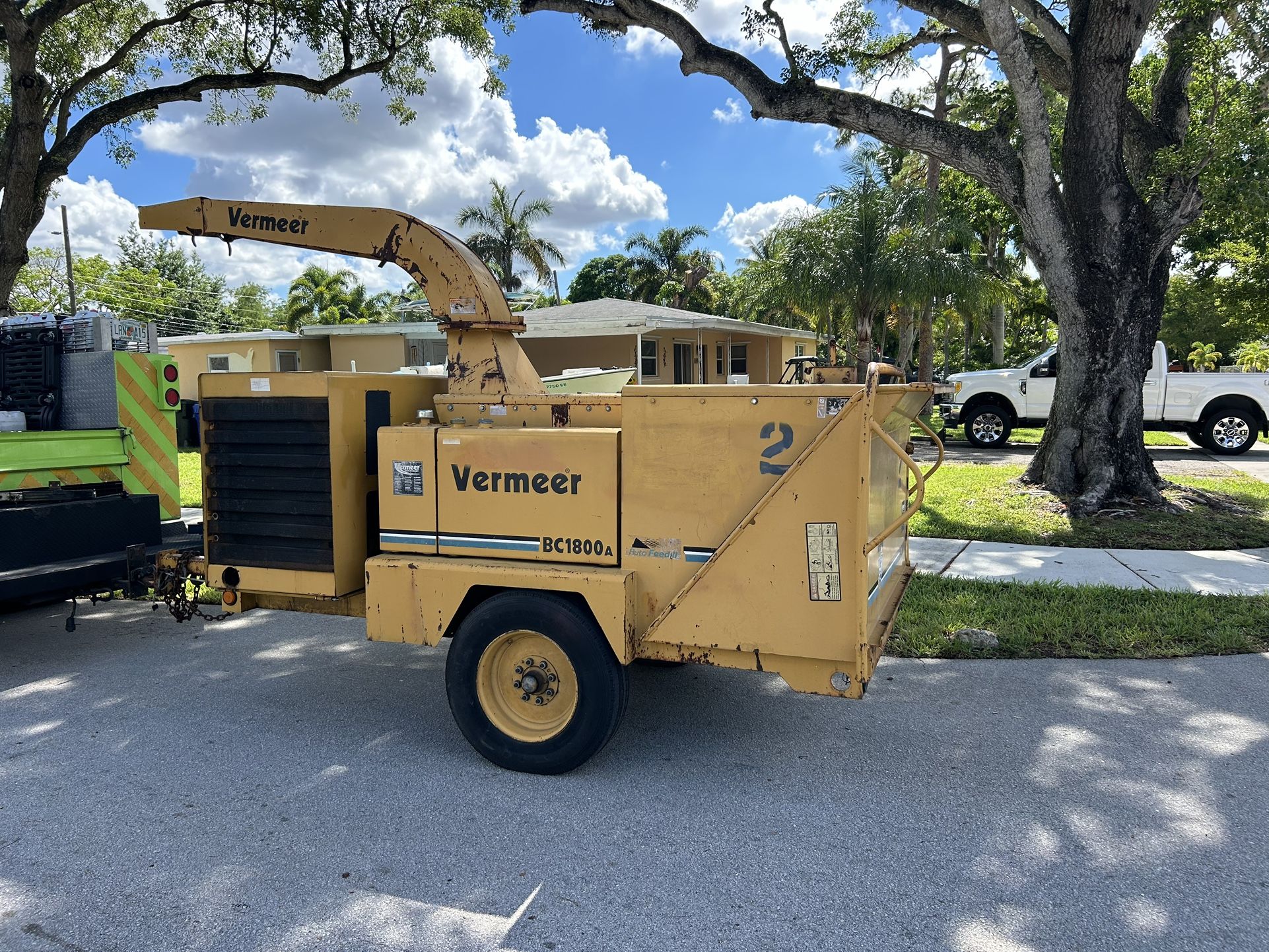 Vermeer BC1800 Chipper