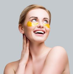 24K Gold Under Eye Patches for Puffy Eyes