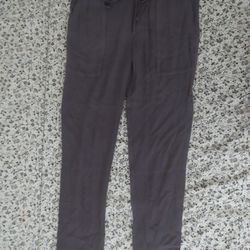 JAMES PERSE Crepe Surplus Pant in grey Lightweight Viscose Jogger Sz 1