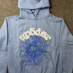 Sky blue Spyder Hoodie 