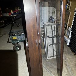 FABULOUS!  Jewelry Cabinet with full length mirror