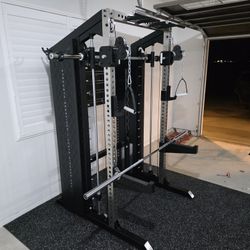 🔥NEW Vesta Pioneer 3in1 | Functional trainer | Squat Rack | Smith Machine | 200lbs weight stack | Gym Equipment | Commercial Grade | FREE DELIVERY 🚛