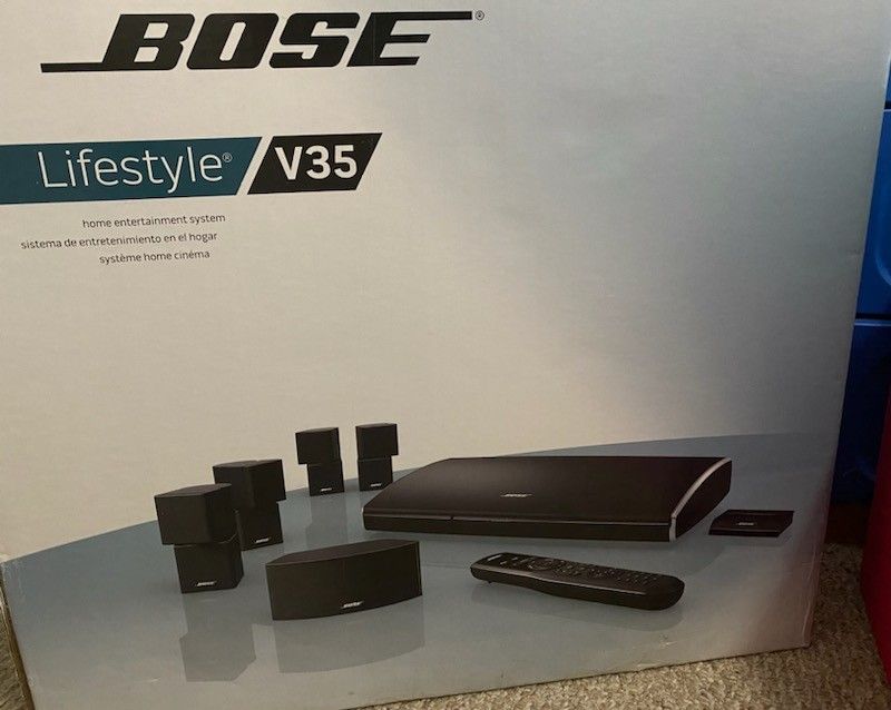 Bose lifestyle v35 home theater system