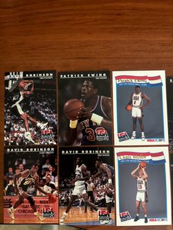 NBA Hoops USA Basketball Trading Cards Lot