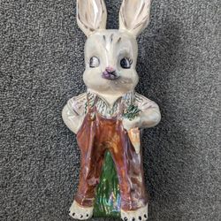 1940s Ceramic Bunny Bank