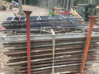 Used Scaffolding Shoring Posts Large Lot