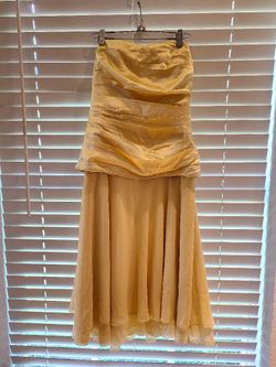 Strapless Nicolle Miller Size 10 Petite