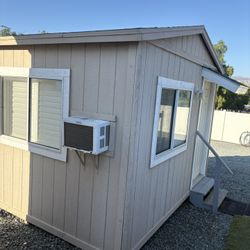 Extra detached room, adults, kids, parents, in-laws, out-of-town visitors, office space, arts and  crafts room, she shed, man cave