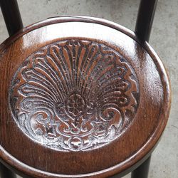 Old St John's Abby Vintage Wood Handcrafted Chair