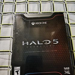 Halo 5 Guardians Limited Edition for XBox One - Brand New steelbook