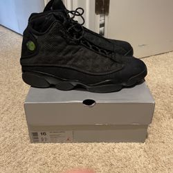 Nike Air Jordan 13 VIII Retro Black Cat 2017 Size 16
