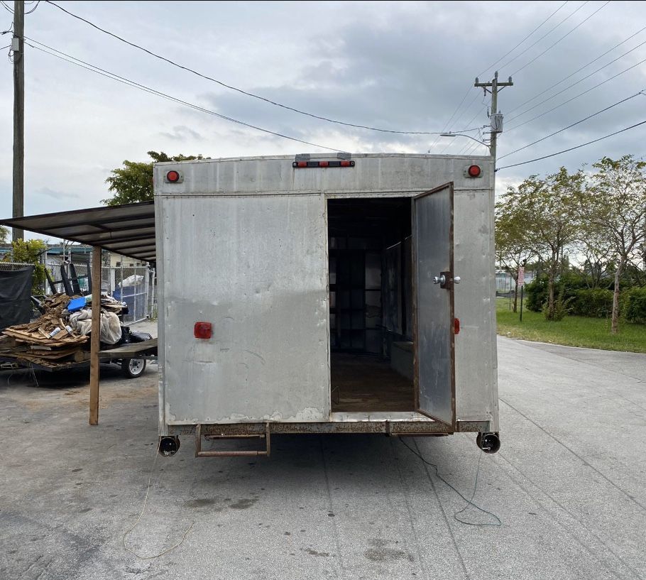 7 X 16 Custom Food Trailer No Equipment