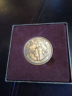 Roanoke Va 150th Anniversary Commemorative Coin STRIKE ERROR RECALL!