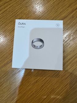 OURA 4- Size 10-Silver-Brand New Sealed