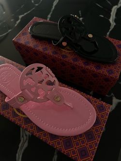 Tory Burch Sandals Pink and Black