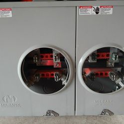2 Socket Electric Meter Box
