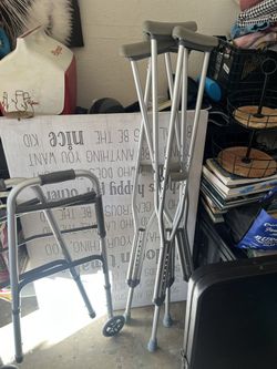Crutches And Walker