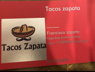 Taquizas para todo tipo de eventos!!!