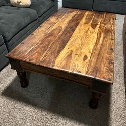 Hardwood table