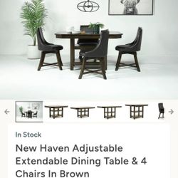 6 Chair Dining Table And Chairs