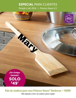 Pala De Madera Para Cazo Princess House