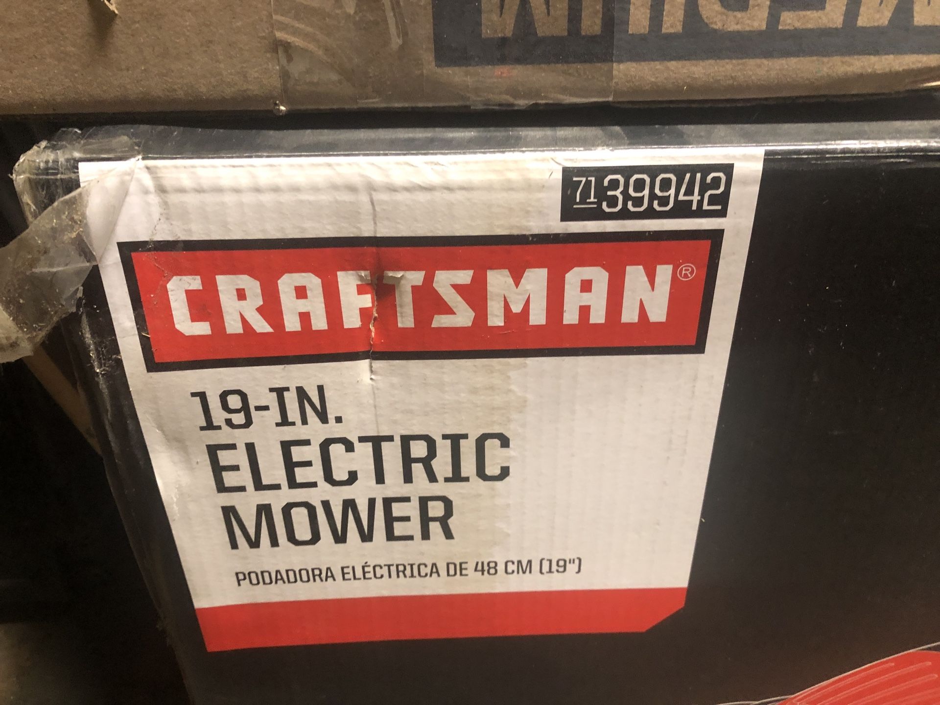 Craftsman 19” Electric Mower New In box