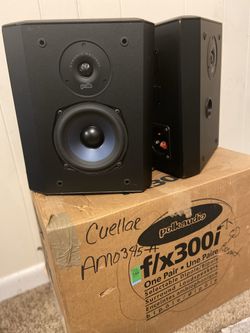 Polk Audio f/x300i bipole surround speakers