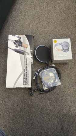Mic & Headphones (with Cords)