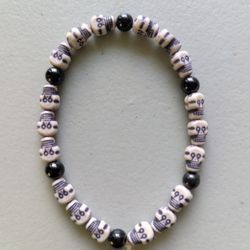 Skeleton Head Bracelet