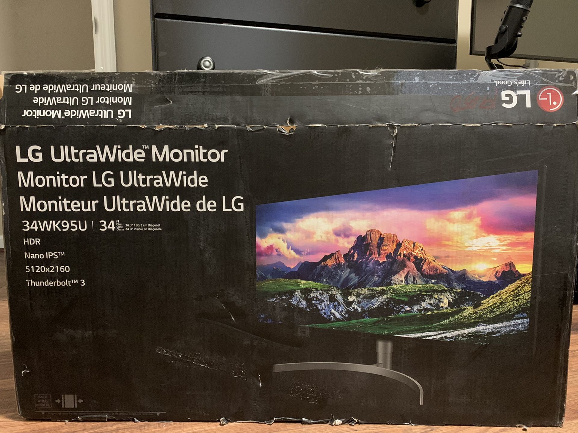 Ultrawide 5K2K Monitor LG 34WK95U-W