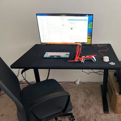 Gaming Desk/Chair +  Peripherals