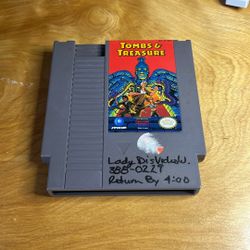 Nintendo NES - Tombs And Treasures