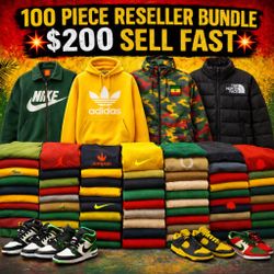 💸 100 PIECE CLOTHING BUNDLE 💸 $200 🔥 HIGH PROFIT POTENTIAL
