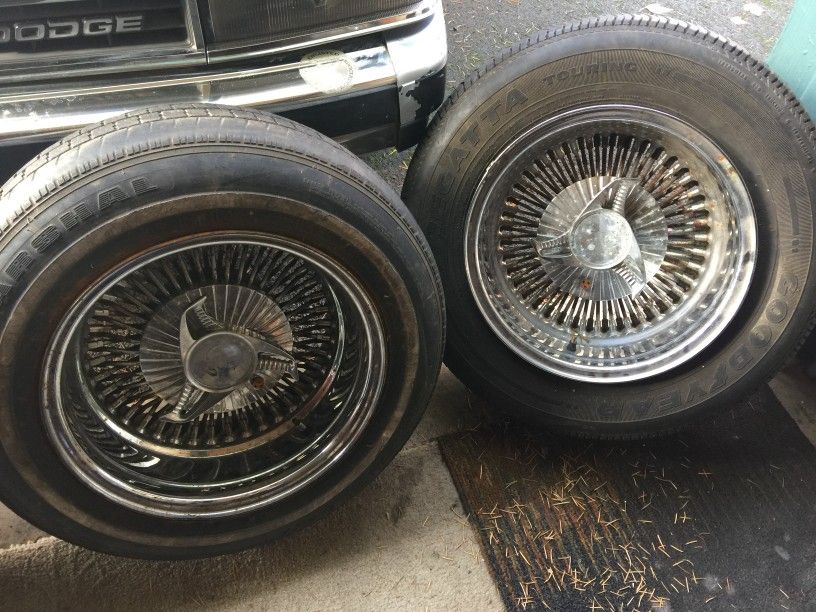 Wire Wheels Full Set