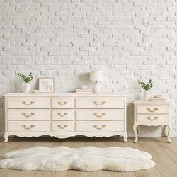 ✨ French Provincial Off-White Bedroom Set ✨