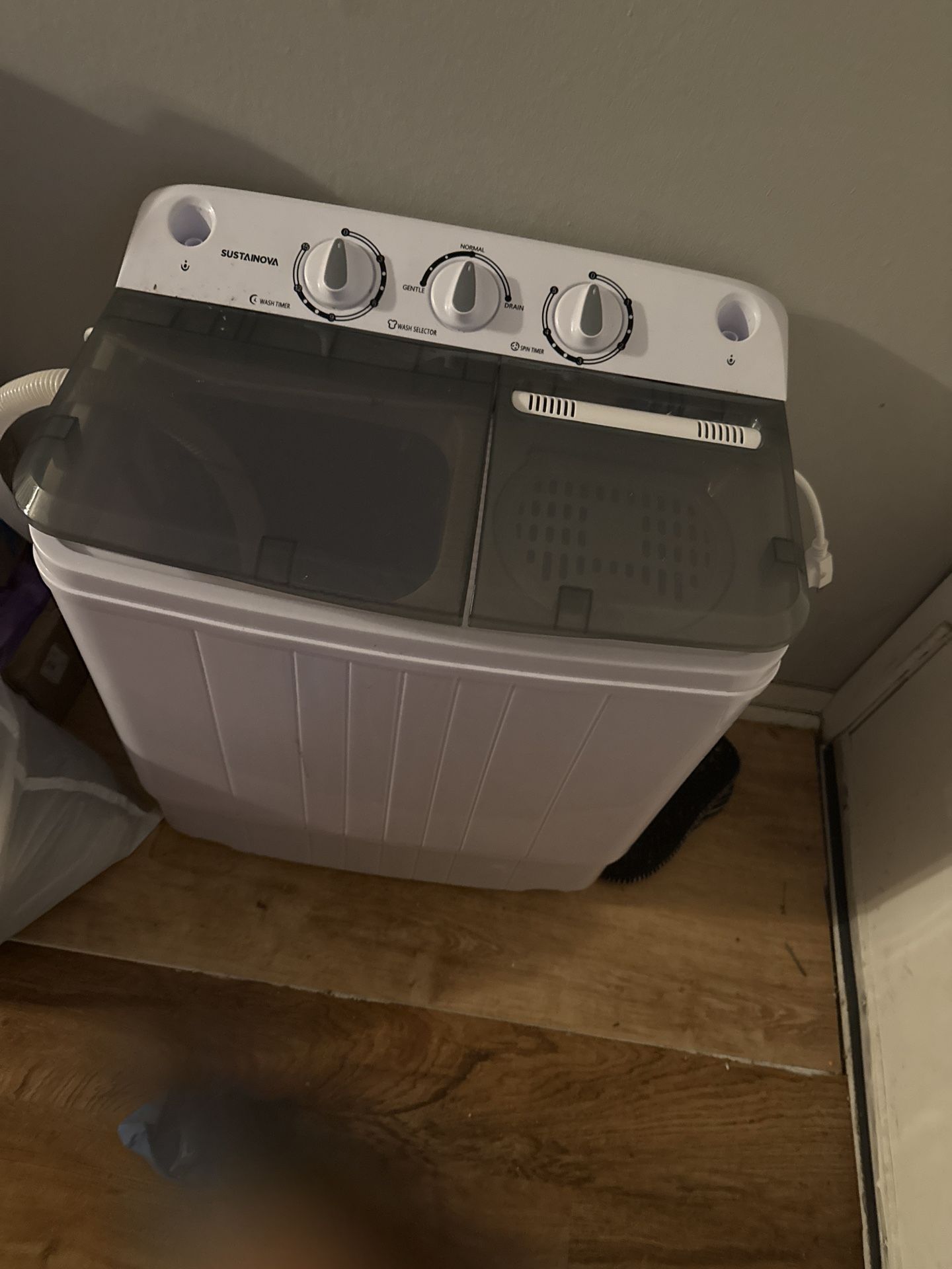 16 Pound Top Loader, Washer, And Dryer Portable
