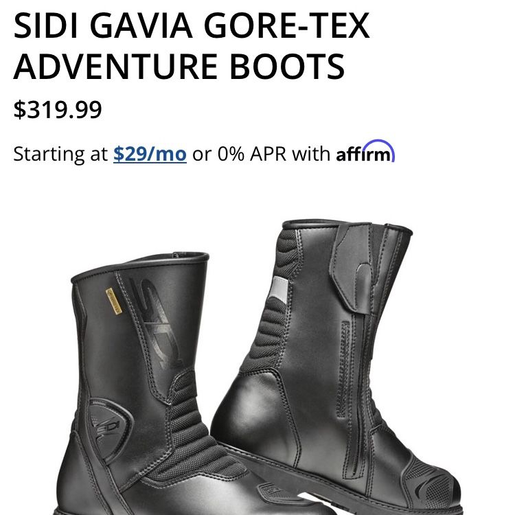 SID Gavia Gore-Tex Adventure Boots 
