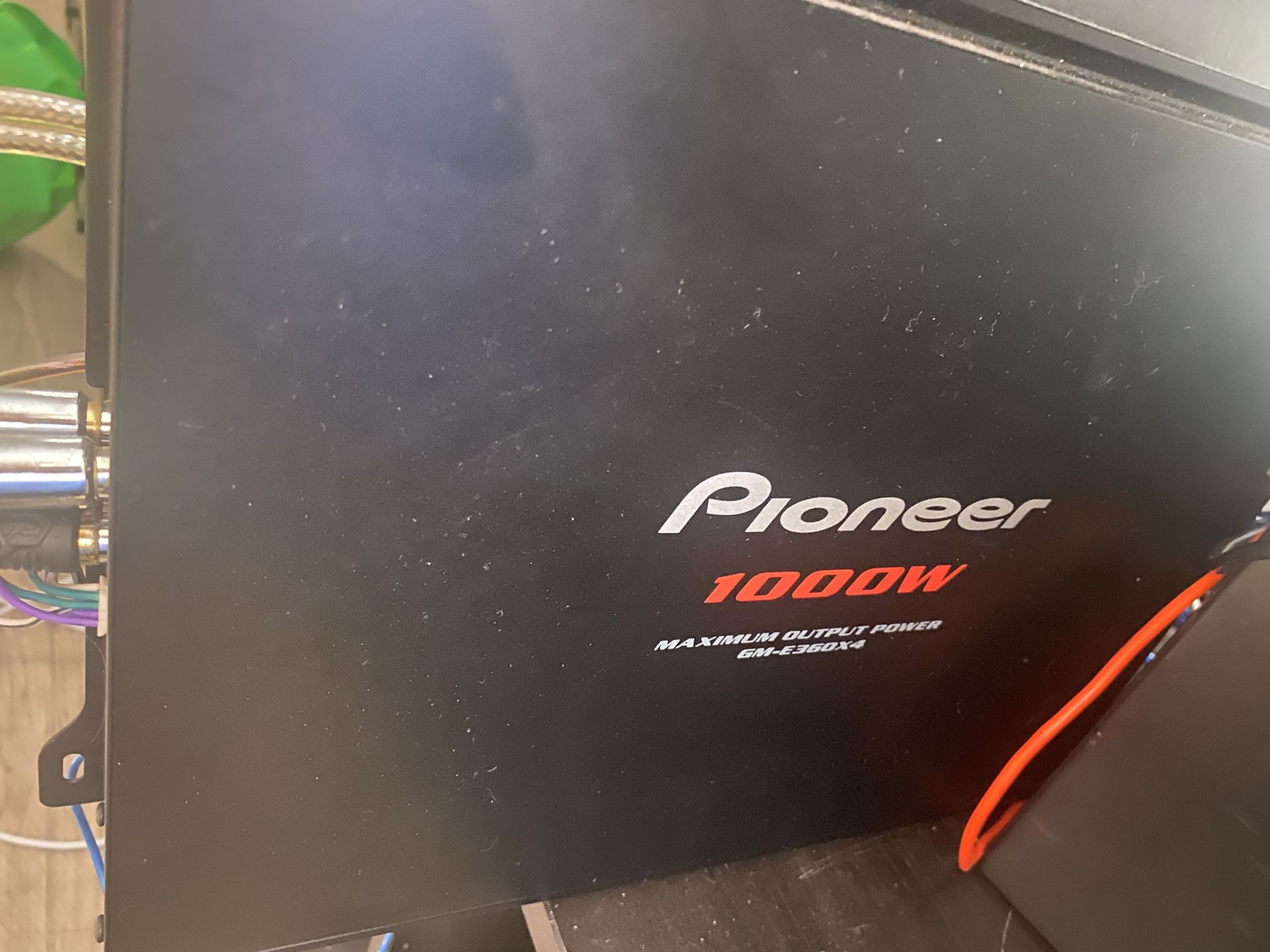 Pioneer 1000w And Visonik 1200w