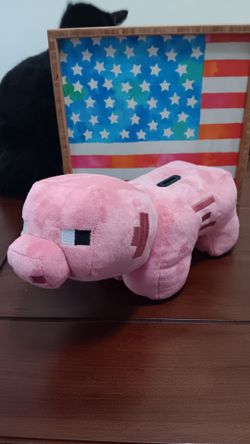 Minecraft Plush Pig Coin Bank *Display only*