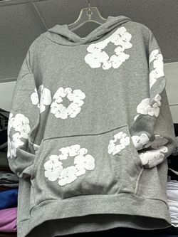 Denim Tears Gray Hoodie 2XL