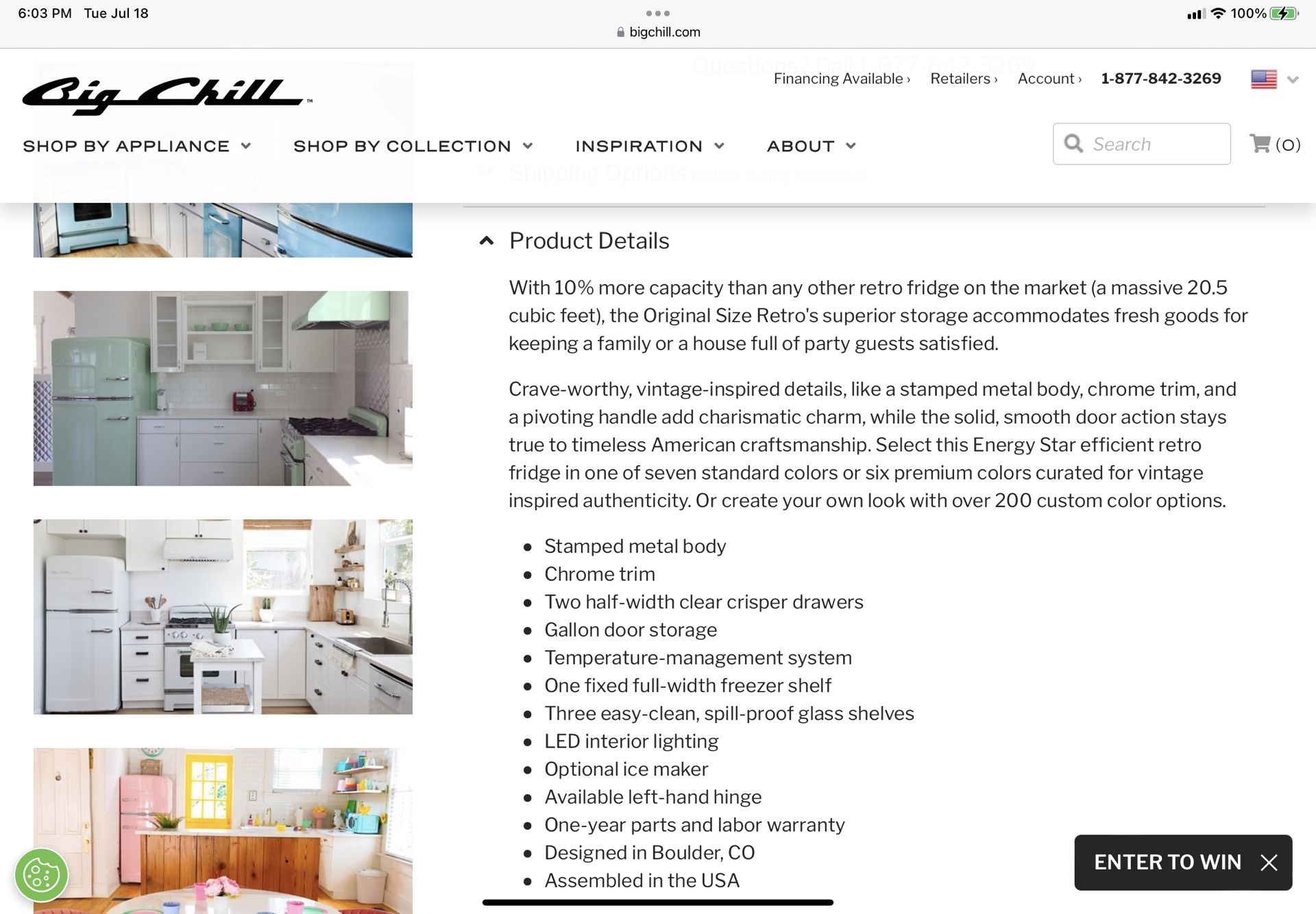 Big chill refrigerator for Sale in Venice, FL OfferUp