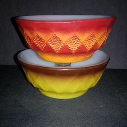 FireKing Kimberly Bowls