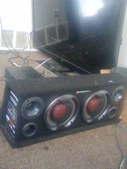 SOUNDPEX DUAL 6.5 SUBWOOFER SYSTEM 