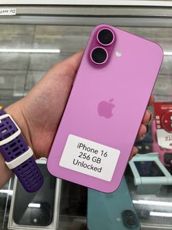 Pink iPhone 16 unlocked cash or $50 down