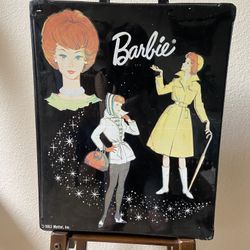 Vintage Barbie And Case